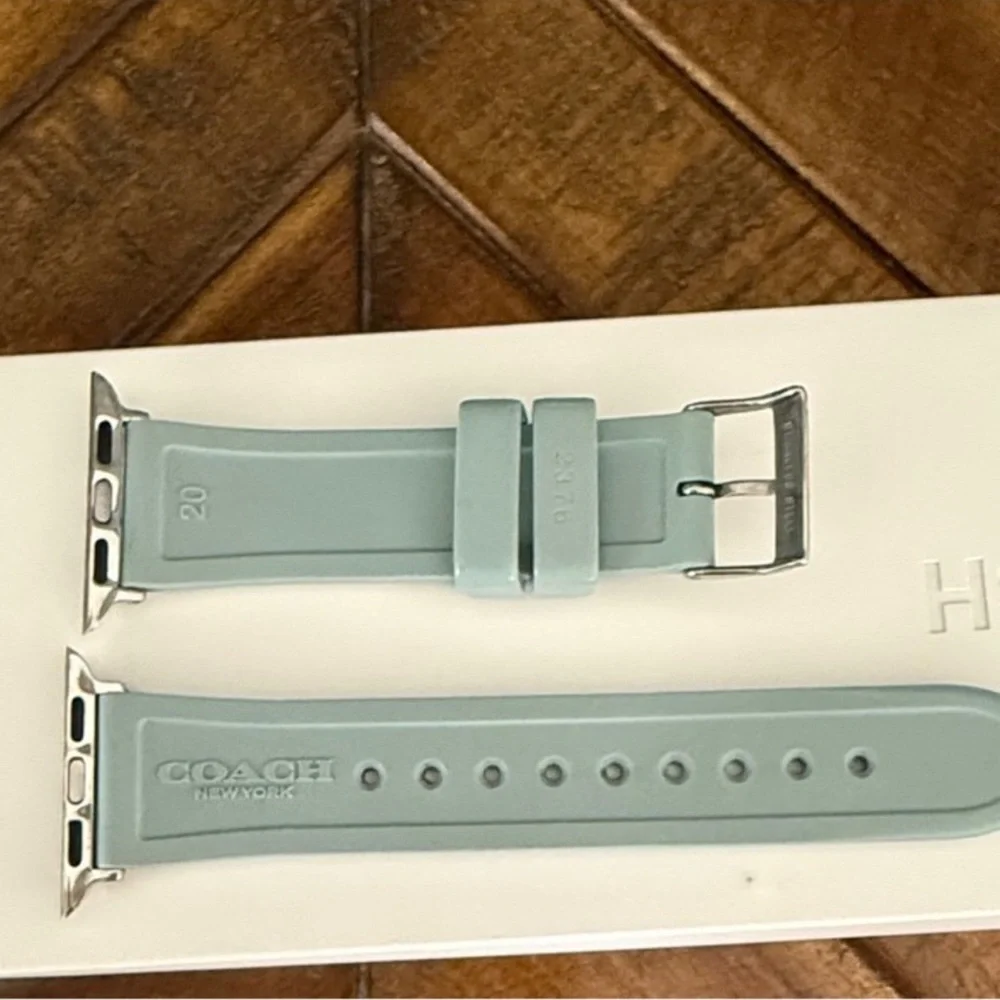 Coach Rubber Apple Watch Strap Band 38/40/41mm